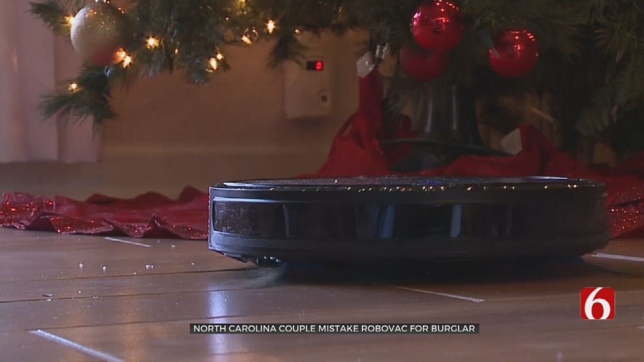 WATCH: North Carolina Couple Call 911 On Vacuum Thought To Be Intruder