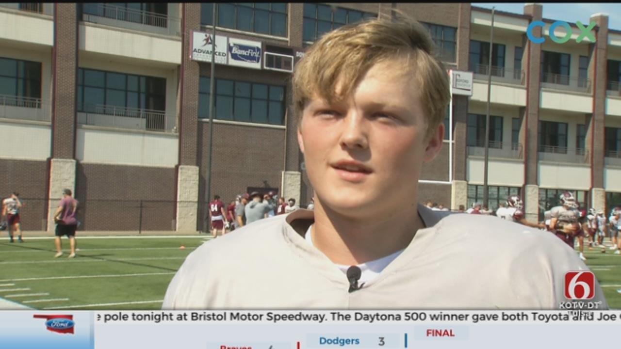 Jenks’ Cox Puts Football Mindset 1 Brick At A Time On The Field