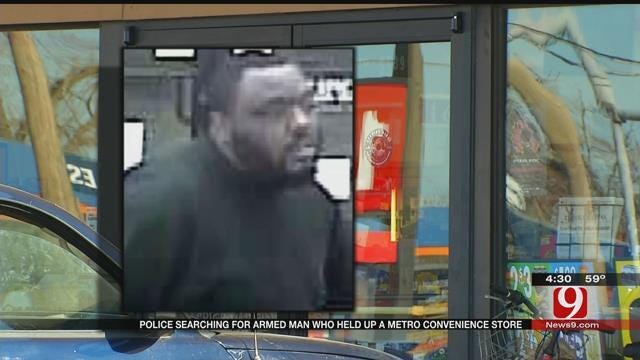 OKC Police Look For Man Who Robbed 7-Eleven Store With Gun