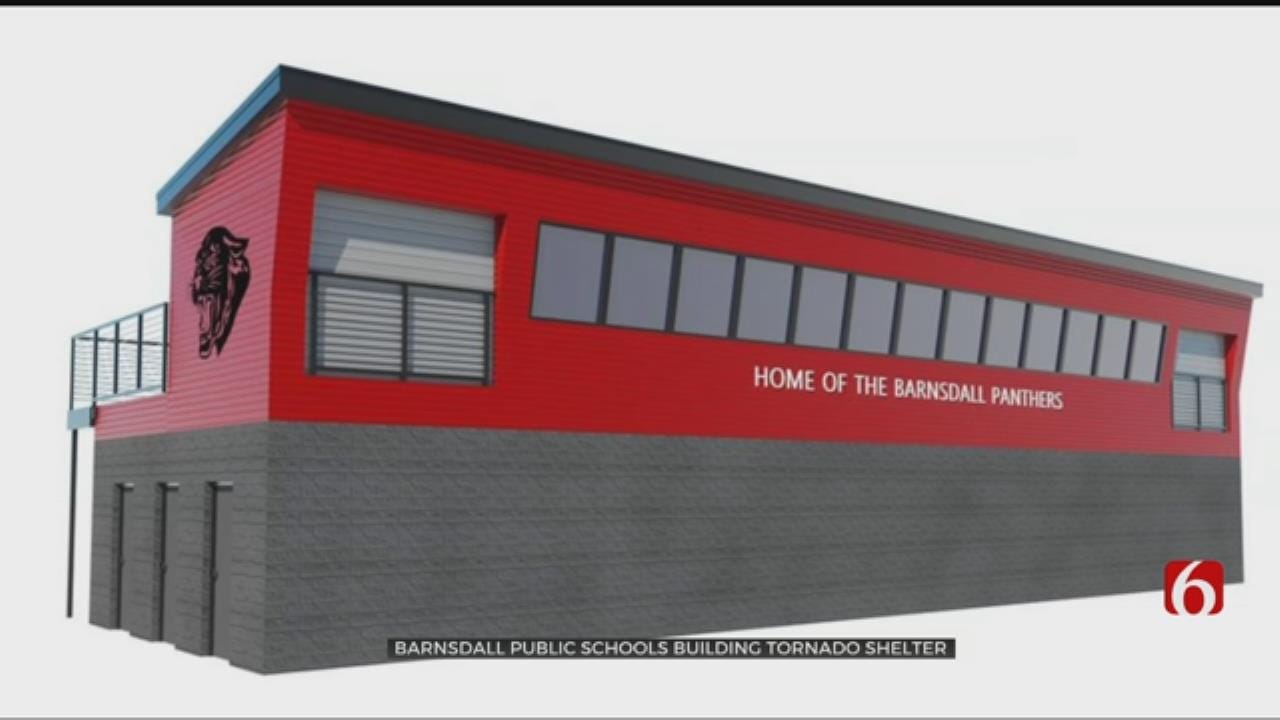 Barnsdall Public Schools To Build Tornado Shelter