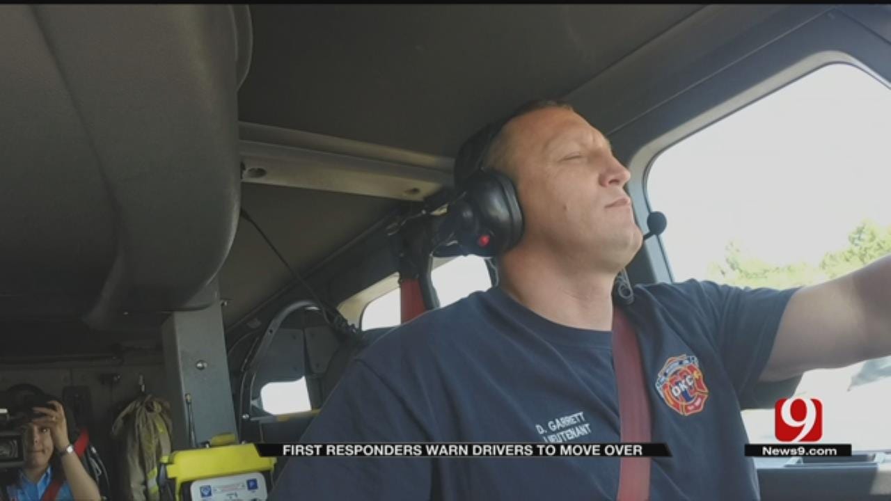 OKC Firefighters Frustrated By Oblivious Drivers