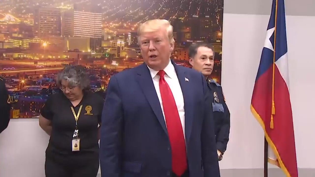 President Trump Visits Dayton, El Paso After Mass Shootings
