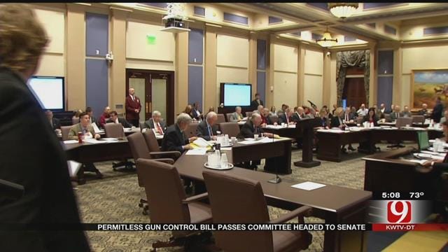 Permit-Less Gun Control Bill Passes Committee, Heads To Senate