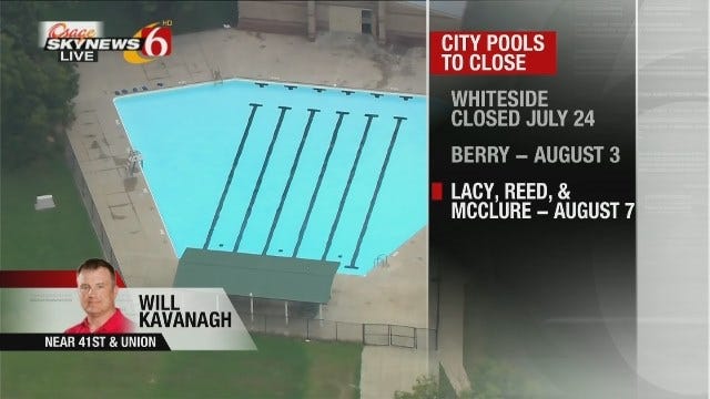 WEB EXTRA: Osage SkyNews 6 HD Checks Out Tulsa City Pools Set To Close For Season