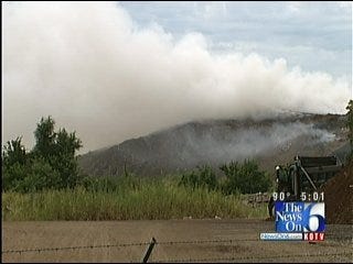 State And EPA Investigating North Tulsa Landfill Fire Complaints