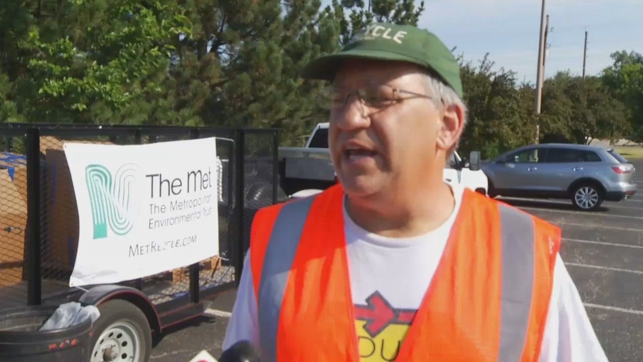 WEB EXTRA: M.E.T.'s Executive Director Graham Brannin Explains Importance Of Recycling