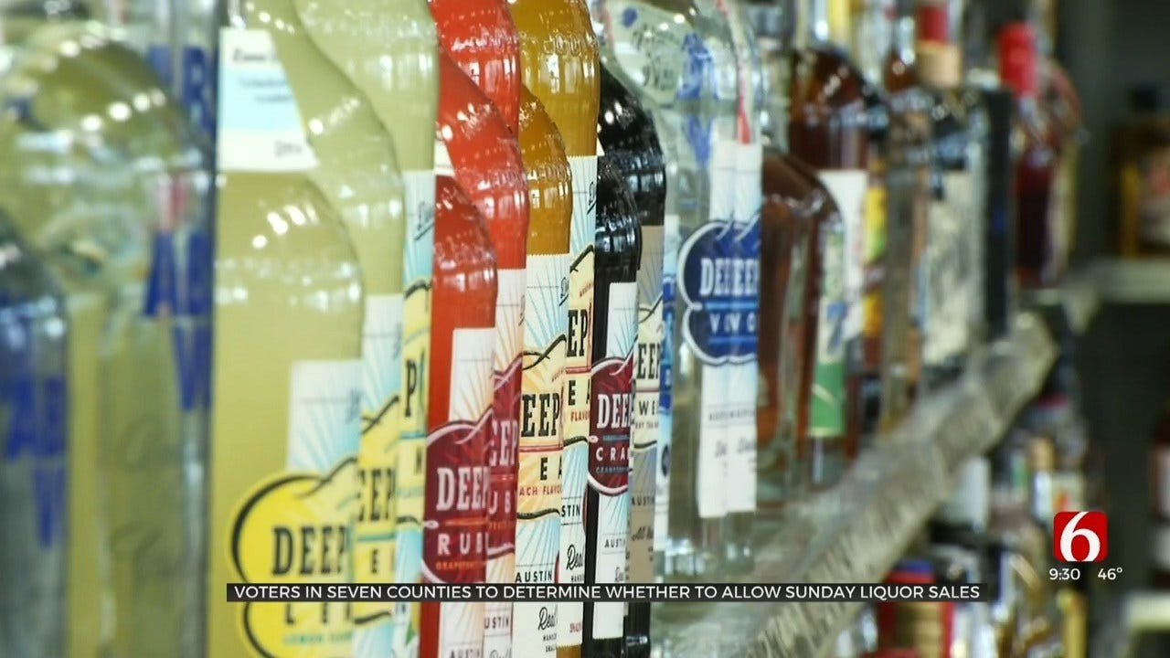 Several Oklahoma Counties To Vote On Allowing Liquor Stores To Open On Sundays