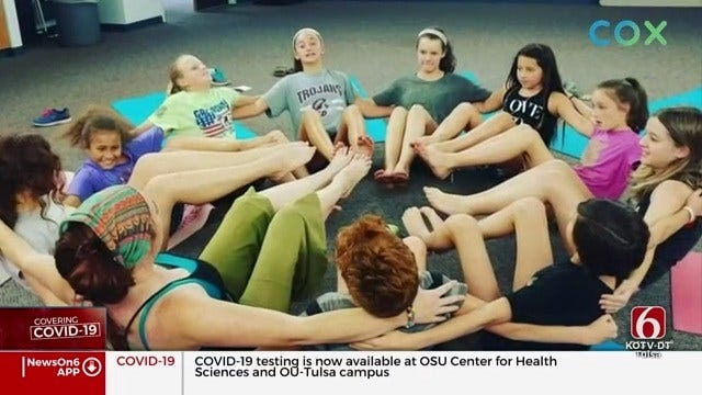 Tulsa Business Owner Teaching Yoga For Kids Online During Coronavirus (COVID-19) Pandemic