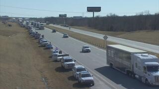 'People's Convoy' Departs Oklahoma Taking Vaccine Mandate Protest To D.C.