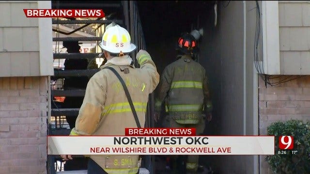 Firefighters Knock Down NW OKC Apartment Fire