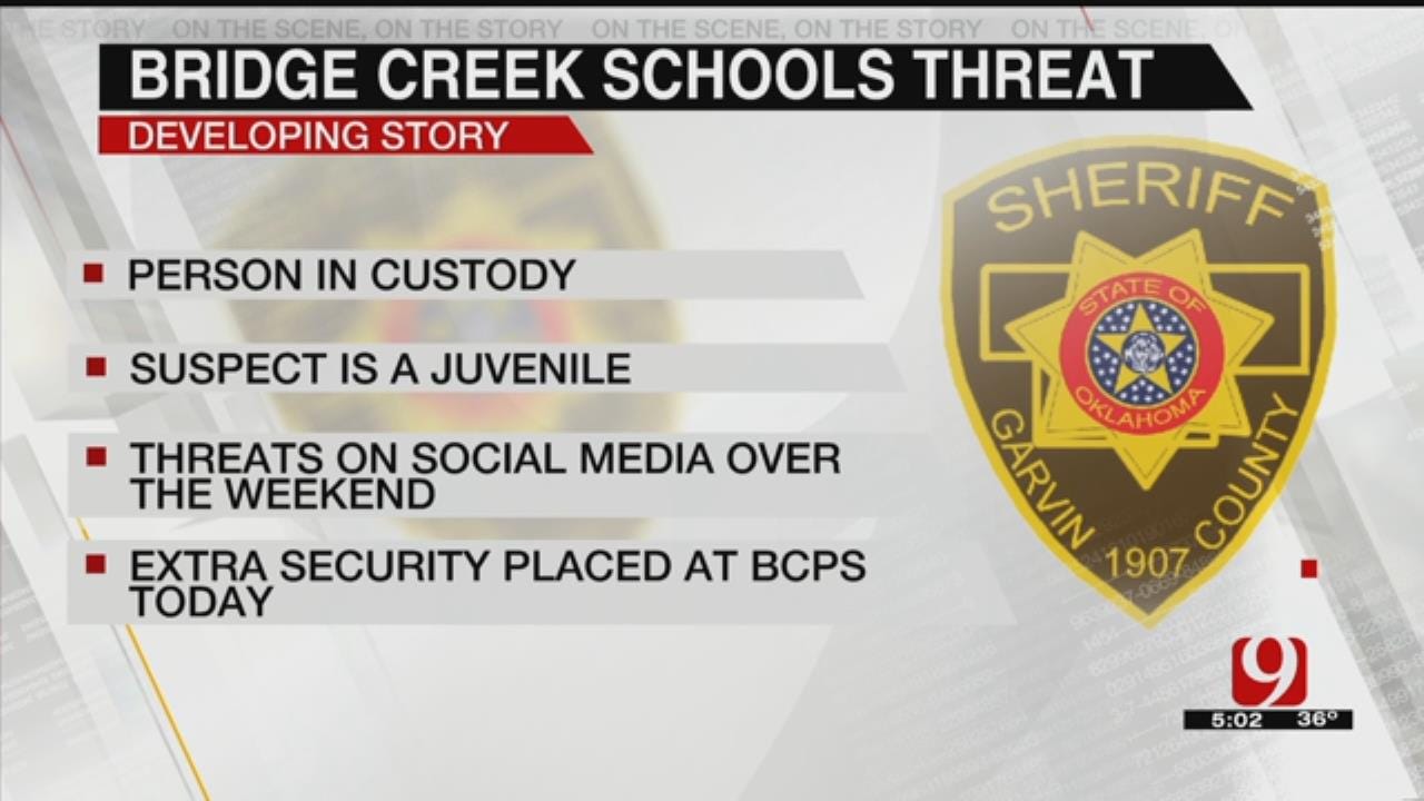 1 Arrested After Threats Made Against A Bridge Creek School