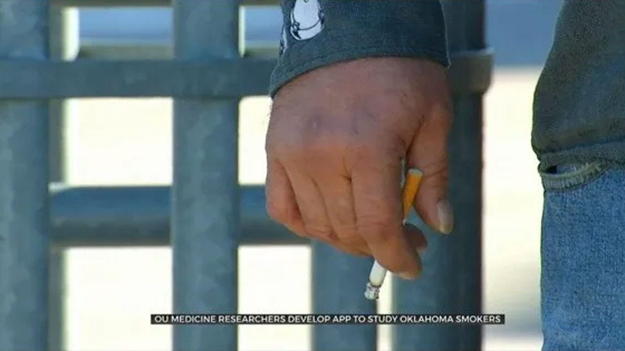 OU Med Researchers Develop App To Study Okla. Smokers