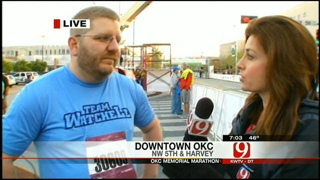 Oklahoma Runner Speaks About Supporting Boston Bombing Victims