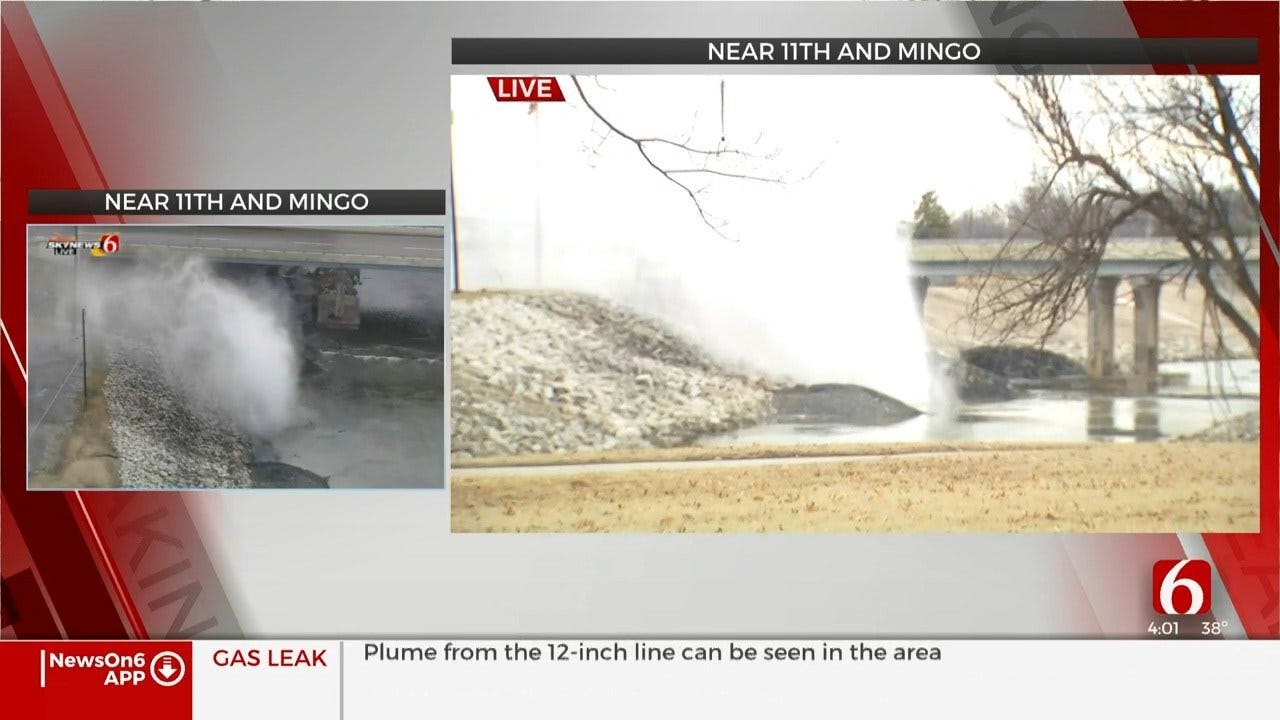 Emergency Crews Respond To Gas Leak Near 11th & Mingo