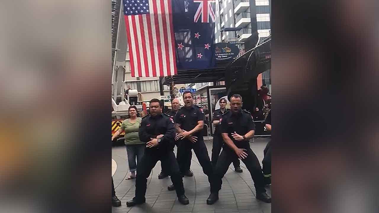New Zealand Firefighters Honor 9/11 First Responders With Haka