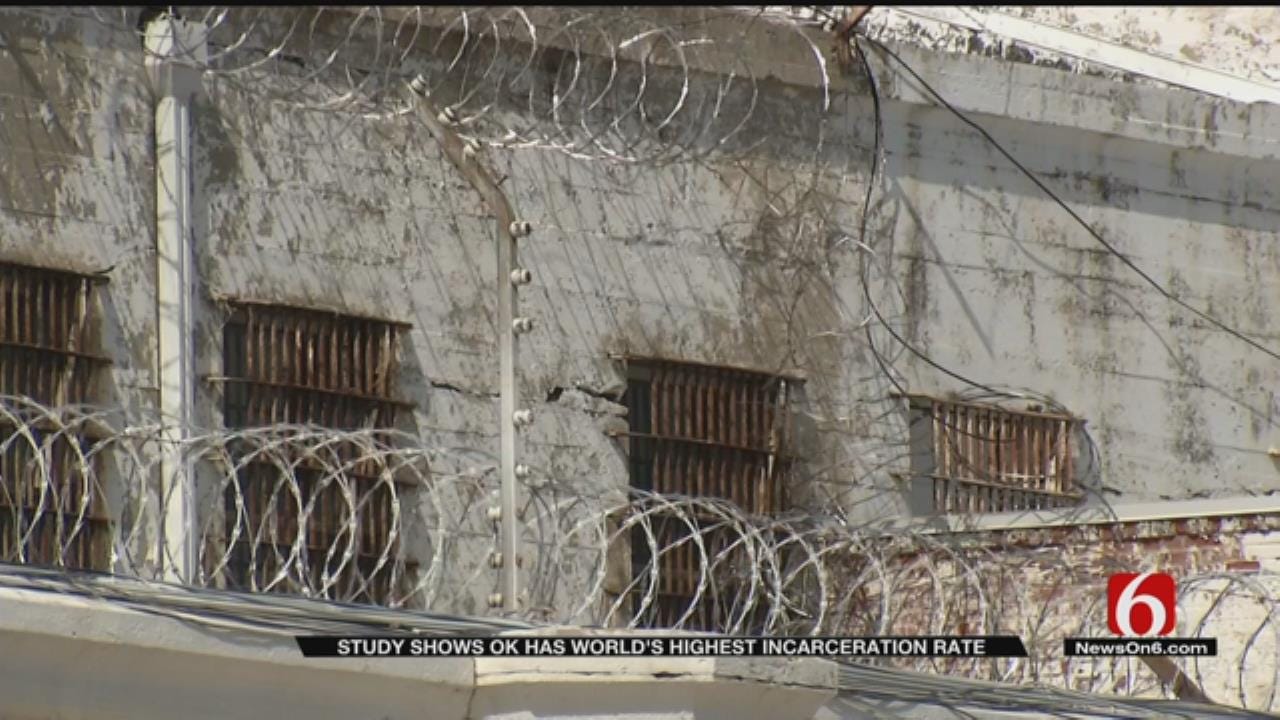Oklahoma Incarceration Rates Highest In World, Study Shows