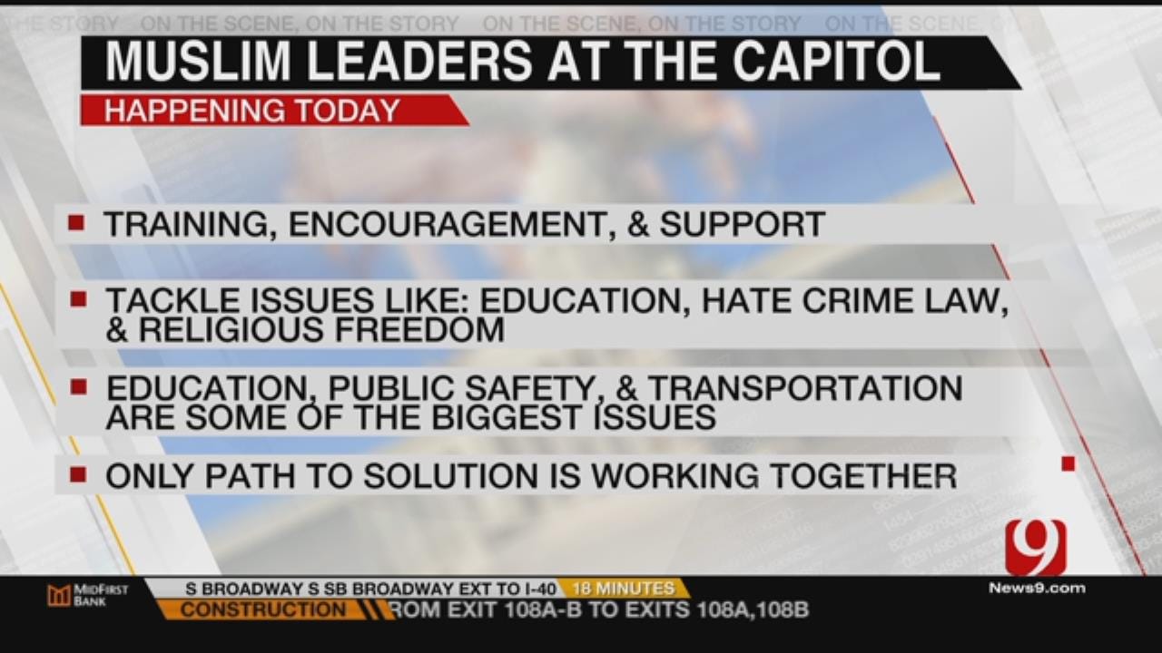 Muslim Leaders To Meet With State Lawmakers At Capitol Today