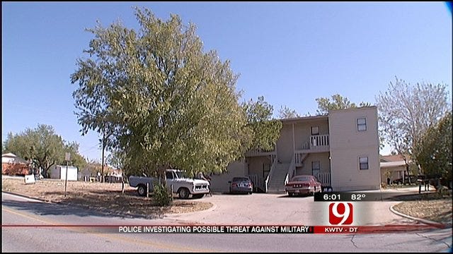 Lawton Police Investigate Possible Threats Made Against Soldiers