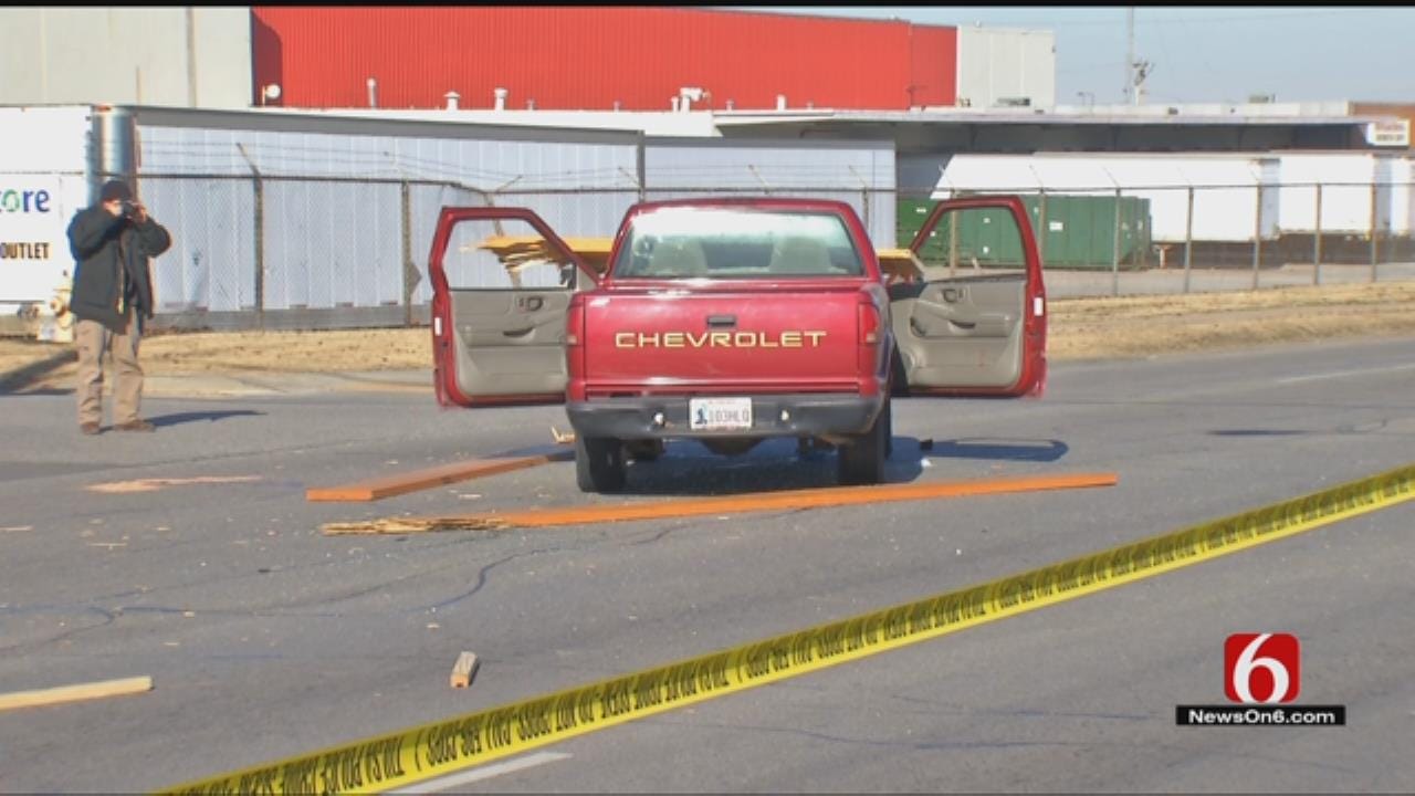 Tulsa Police Identify Man Killed When Lumber Flies Off Truck Bed