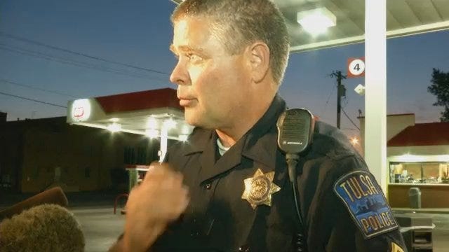 WEB EXTRA: Tulsa Police Sgt. Gary Otterstrom Talks About Armed Robbery