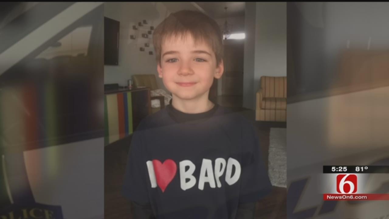 BA 6-Year-Old Forgoes Birthday Presents To Raise Money For Police