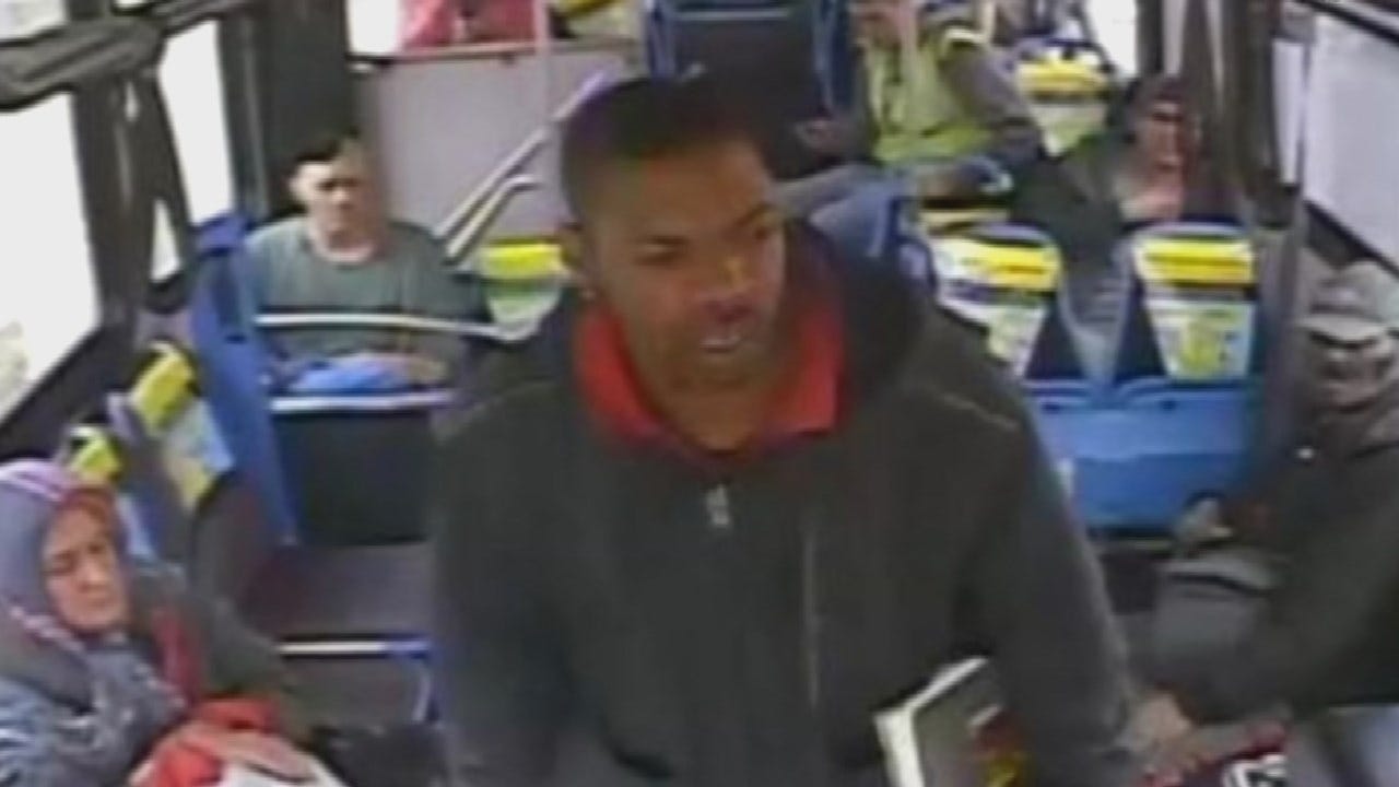 OKC Police Searching For Man Accused Of Threatening Bus Driver With A Hammer