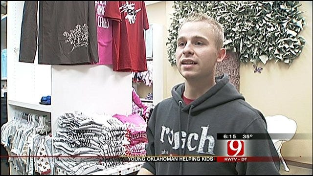 Oklahoma Man Donates Shirts To Children In Need