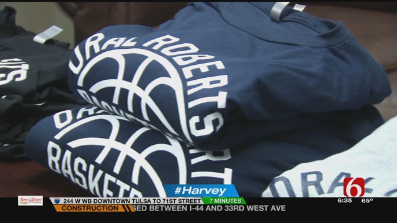 ORU Coach Sending Clothing To Help Harvey Flood Victims