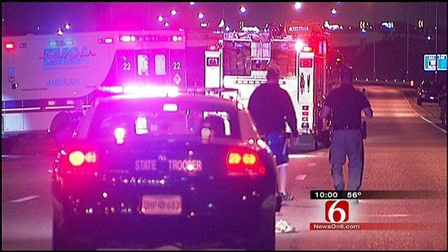 Homeless Man Crossing I-244 In Tulsa Struck, Killed By Multiple Cars
