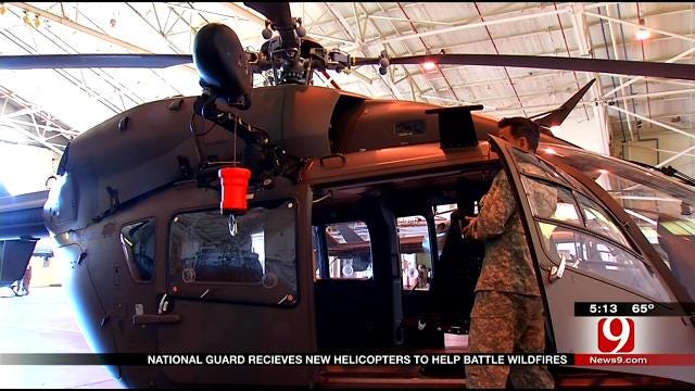OK National Guard Choppers To Help Squash Future Wildfires