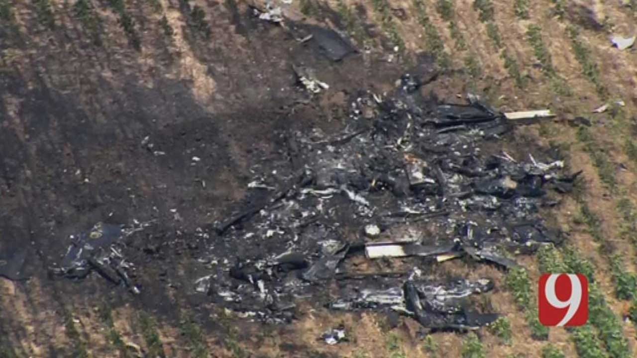 WEB EXTRA: Plane Crash Near Ponca City