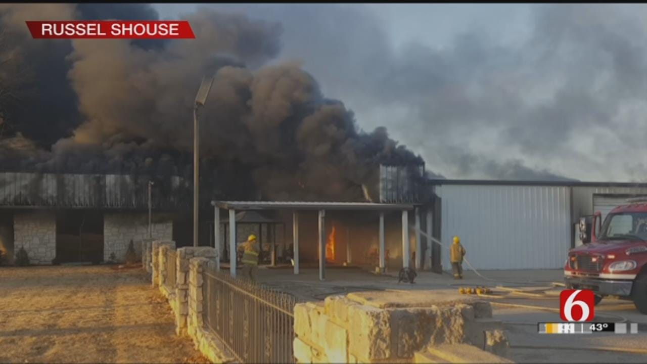 2 Burned, Injured In Major Building Fire In Pawnee County
