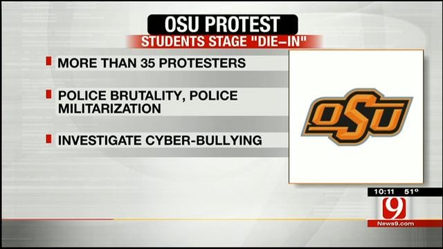 OSU Students Stage 'Die-In' On Campus