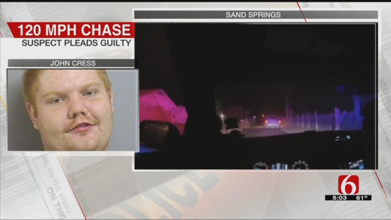 Sand Springs Chase Suspect Enters Guilty Plea