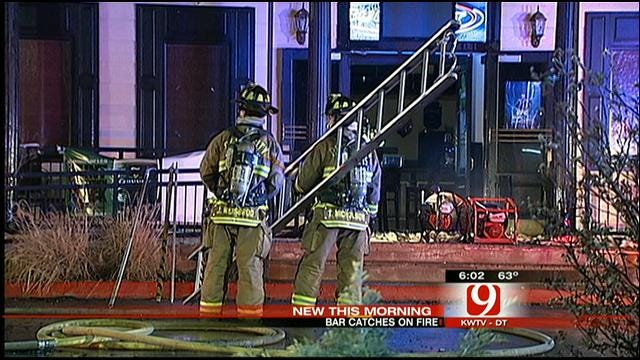 Crews Extinguish Fire At OKC 'Bikinis' Restaurant