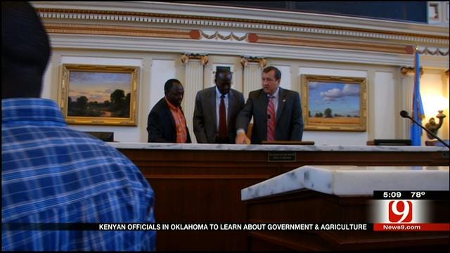 Kenyan Officials Travel To Oklahoma To Learn About Government, Agriculture