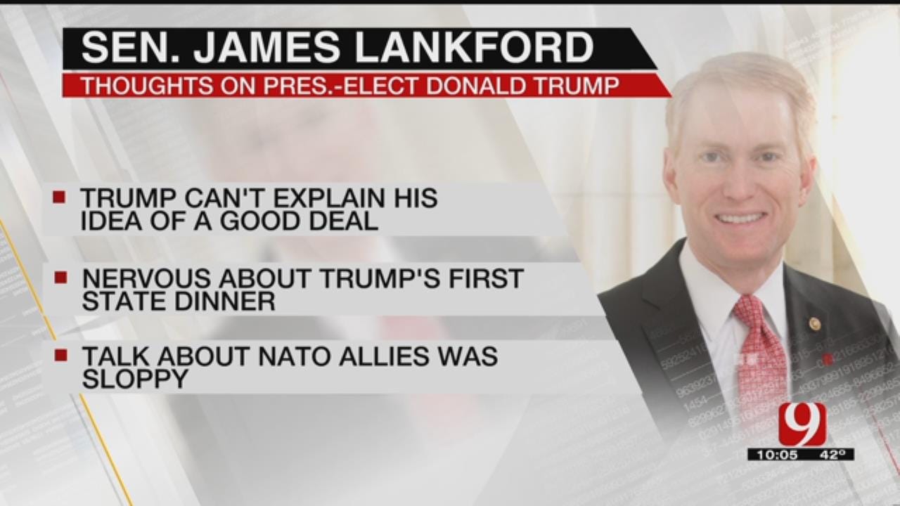 Sen. Lankford Worries Over Trump In Private Meeting