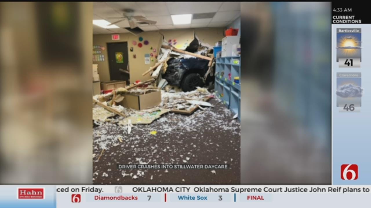 Car Crashes Into Stillwater Day Care