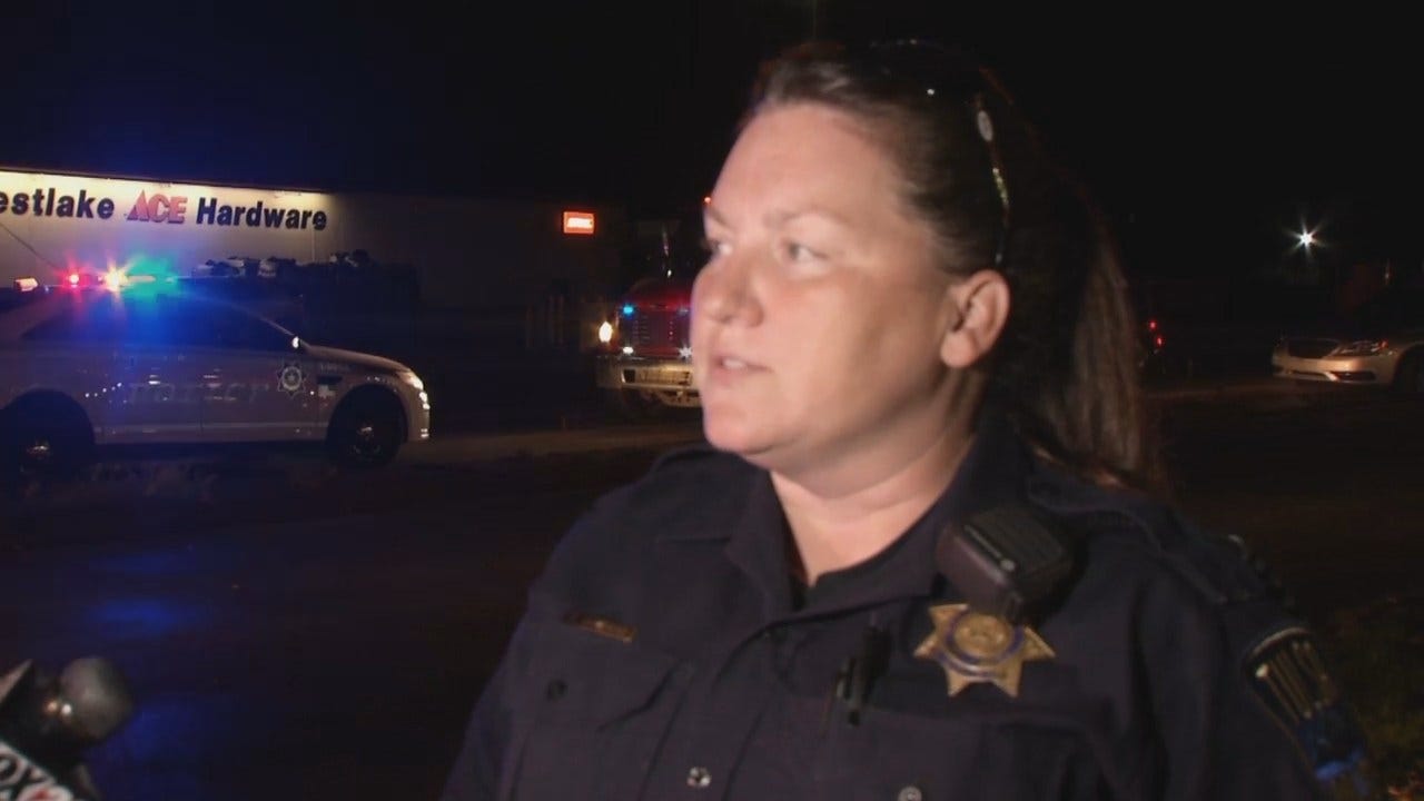 WEB EXTRA: Tulsa Police Cpl. Katie Whitehaet Talks About Chase, Arrests