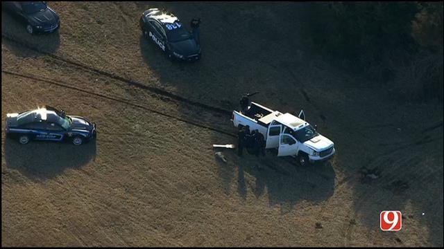 WEB EXTRA: Bob Mills SkyNews 9 HD Flies Over Scene Of Chase That Ended In Crash