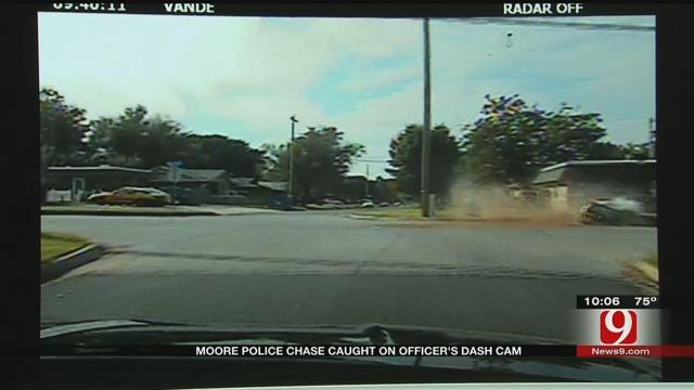 Felon Arrested After T-Boning Stolen Vehicle In Moore