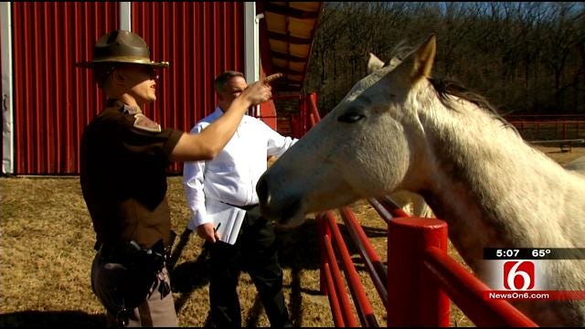 Trooper Uses Firefighter Instincts, Saves Rogers County Home