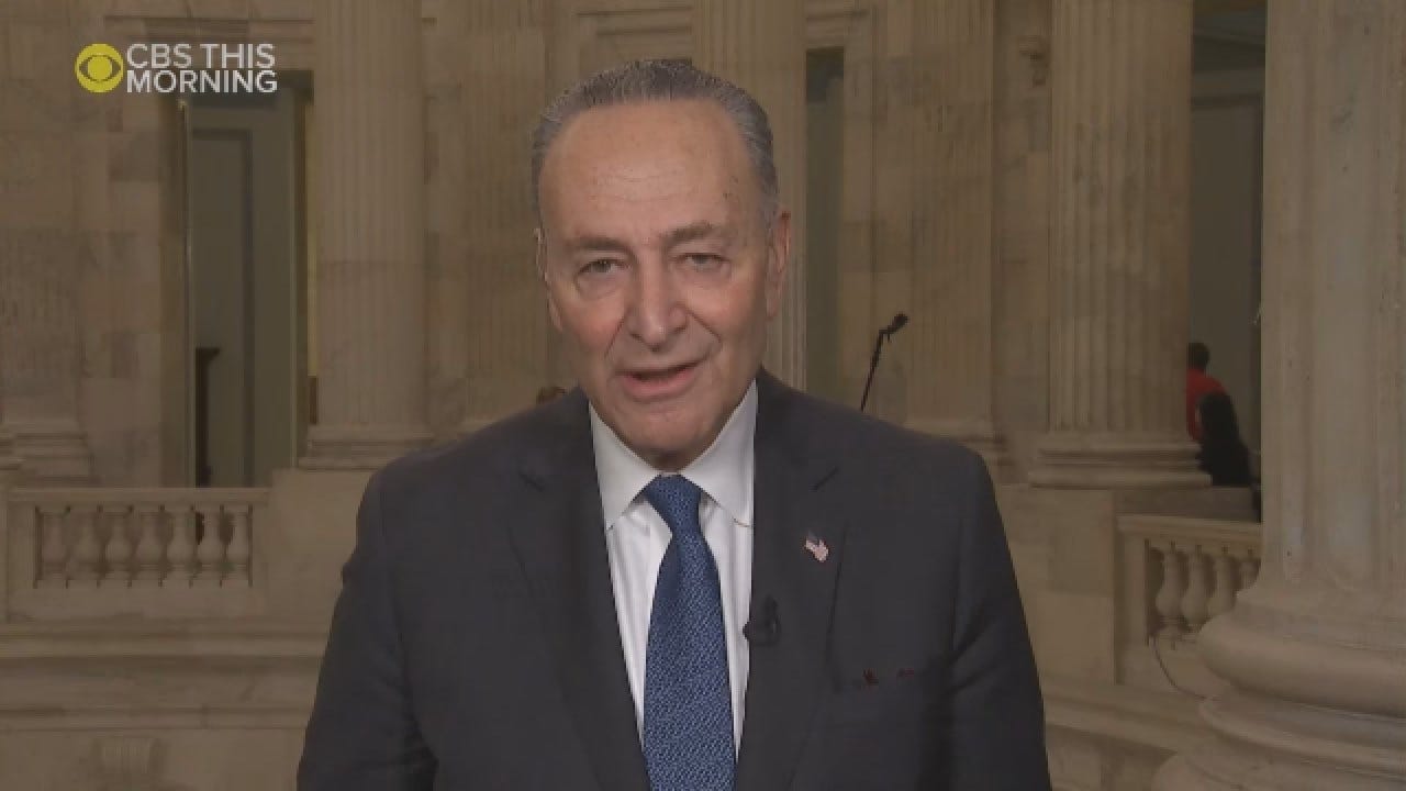 Chuck Schumer Says Government Will Remain Open If Trump 'Stays Out' Of Negotiations