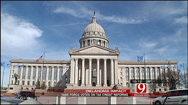 Oklahoma Task Force Recommends End To Tax Credits