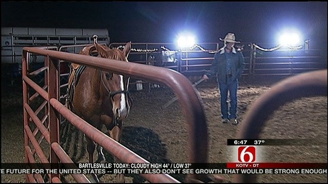 Oklahoma's Own: Preacher Uses An Unbroken Horse To Spread The Good Word