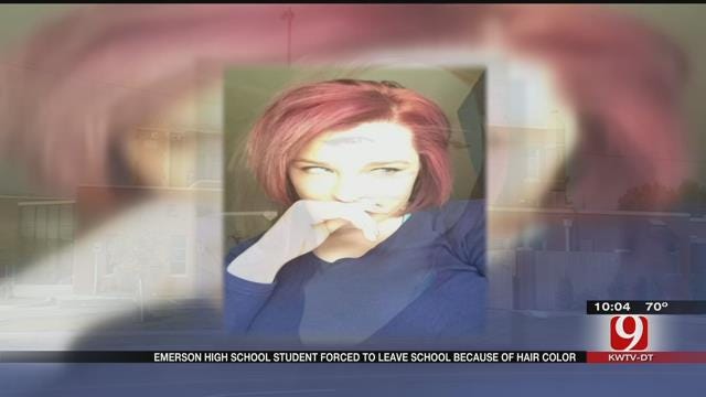 Emerson HS Student Forced To Leave School Because Of Hair Color
