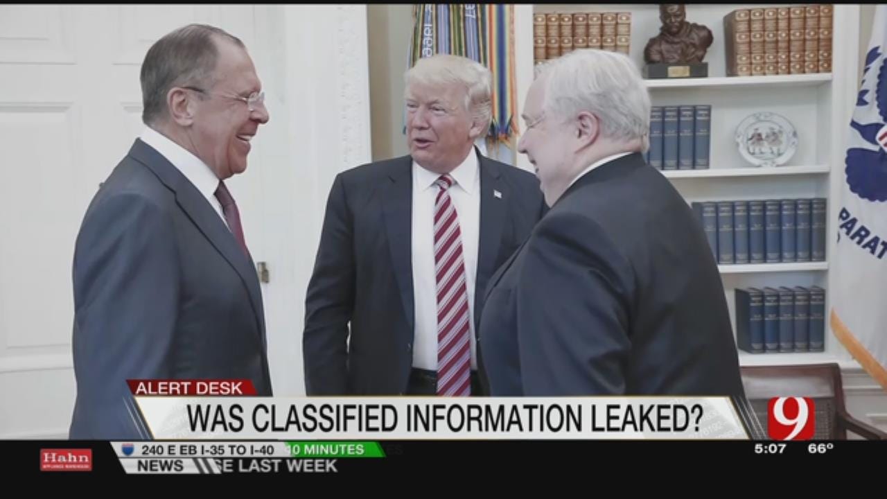 Report: Trump Revealed Highly Classified Info To Russia