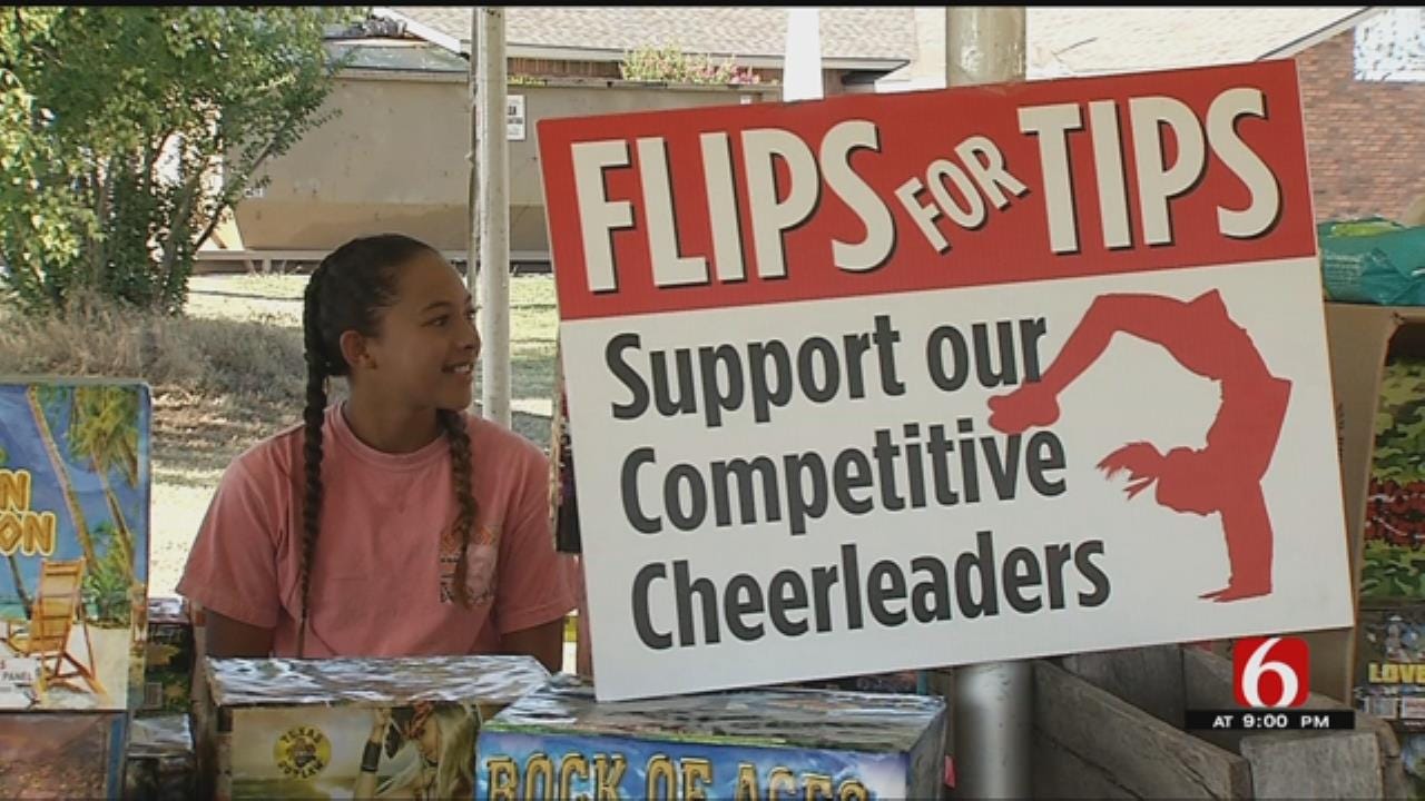 Green Country Helping Out After Cheerleaders Say Thieves Steal $2,000 In Fireworks