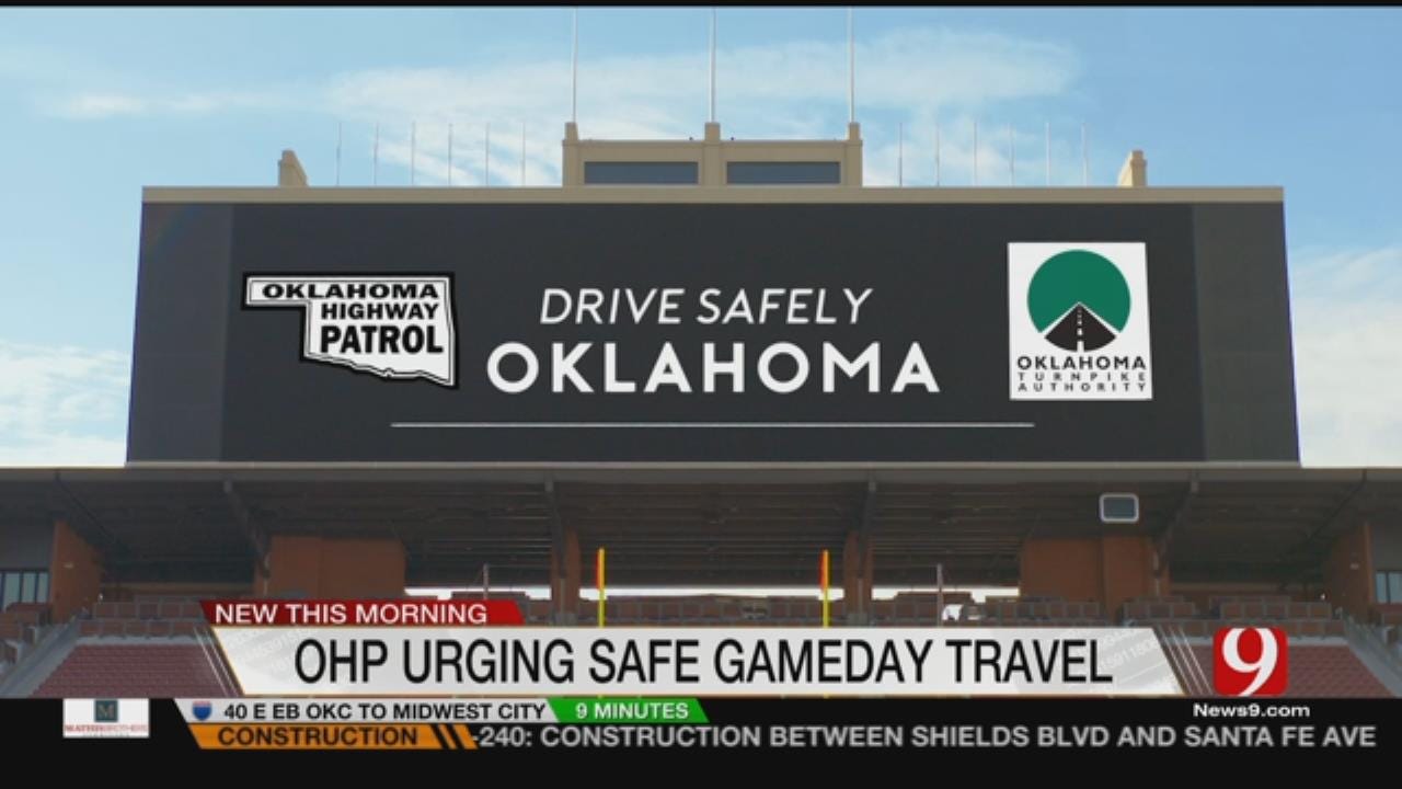Troopers Ask Sooner Fans To Drive Safely When Traveling To Texas