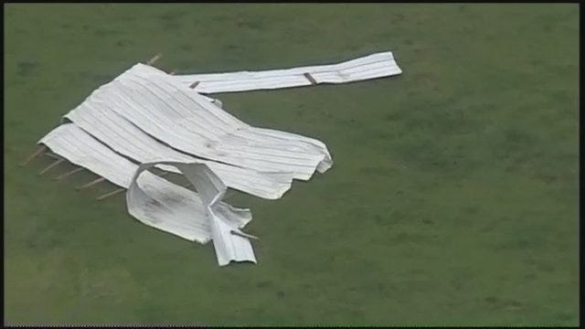 SKYNEWS 6: Tornado Damage In Inola